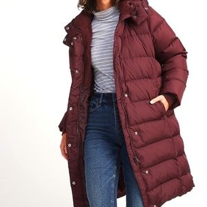 NWOT Old Navy Long Hooded Down-Fill Puffer Coat